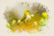 Realistic Watercolor Splatter Effect, an Action Add-On by liptouse (Thumbnail 9 of 10)