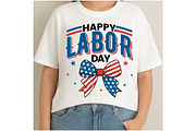 Labor Day Coquette Bow PNG SVG, an Object Graphic by EllaMaiyaali (Thumbnail 6 of 8)