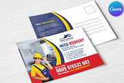 House Repair Service Postcard, a Card Template by Psd Templates (Thumbnail 3 of 3)