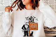 Funny Haunted Skeleton Motel PNG, a Seasonal Illustration by Rose Art (Thumbnail 5 of 5)