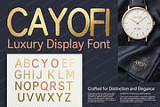 Cayofi | Elegant Luxury Serif, a Serif Font by Astuti Studio (Thumbnail 4 of 24)