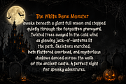 White Bone Monster, a Symbol Font by BBtypeStudios (Thumbnail 3 of 11)
