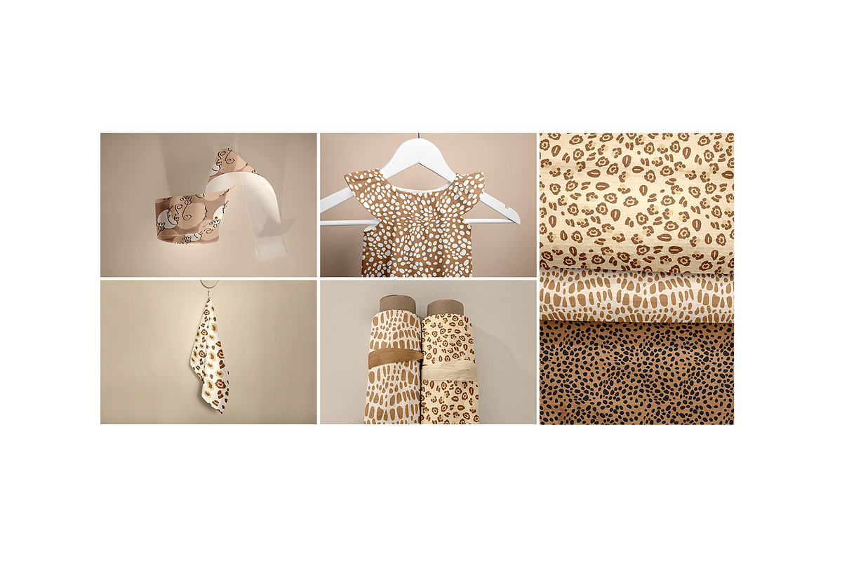 34 Fabric Mockup Bundle, a Packaging Mockup by bazarova (Photo 7 of 12)
