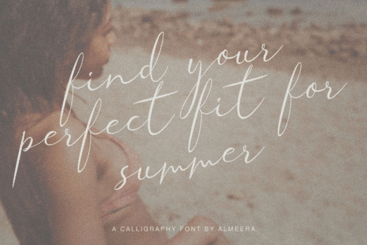 Shangrella Wedding Calligraphy, a Script Font by Almeera Std (Photo 5 of 11)