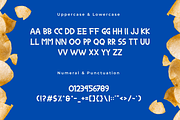 Crunchy – A Modern Display Font, a Handwritten Font by overlaytemplates (Thumbnail 5 of 5)