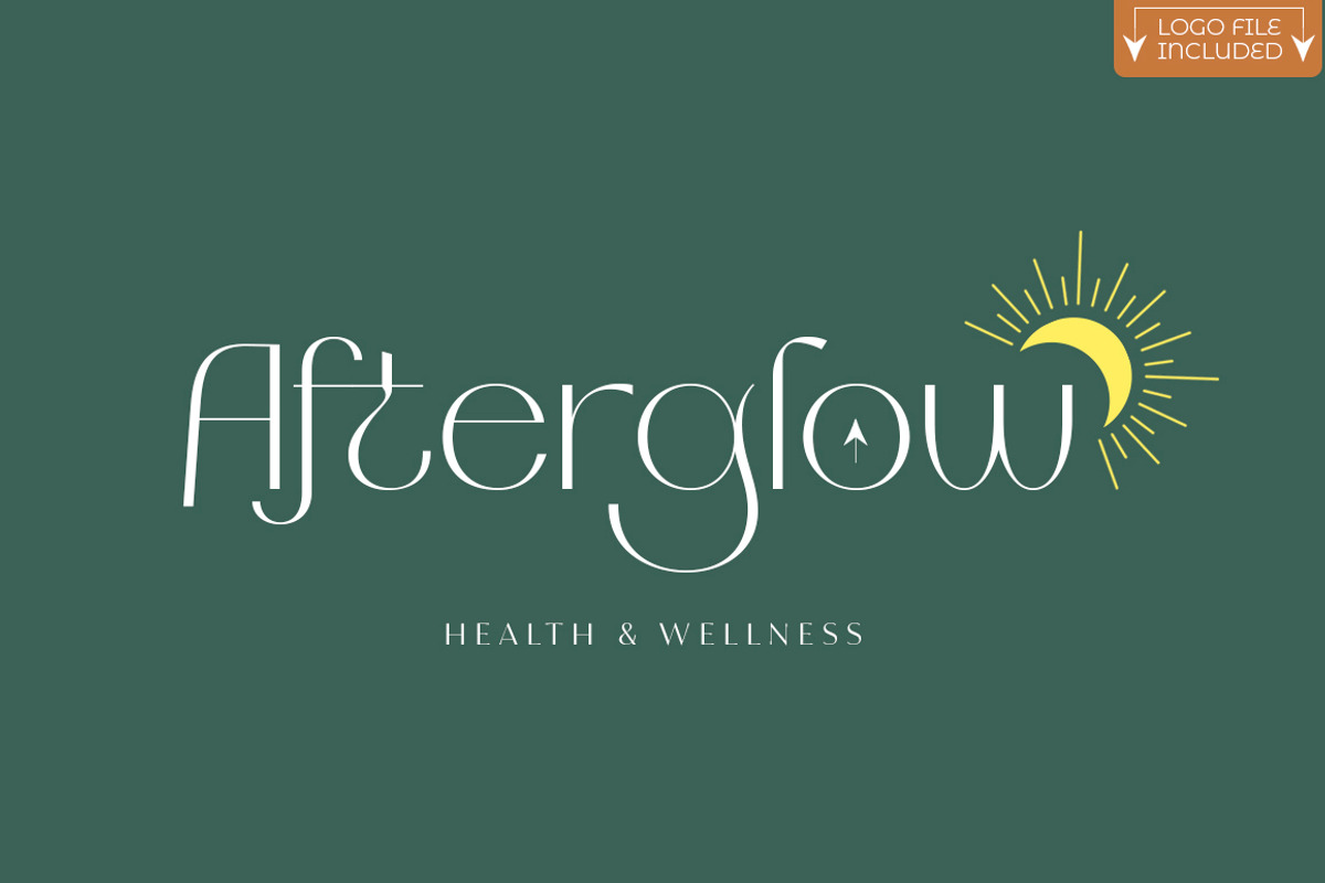 Veronika Luxurious | Bonus Logo, a Sans Serif Font by Mulkan Nazir (Photo 9 of 17)