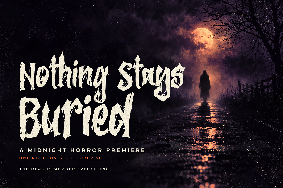 Rotten Spirits - Layered Horror Font, a Handwritten Font by agnyhasyastudio (Photo 4 of 15)