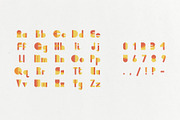 Overlap Font, a Font by Full Circle Design Studio (Thumbnail 2 of 2)