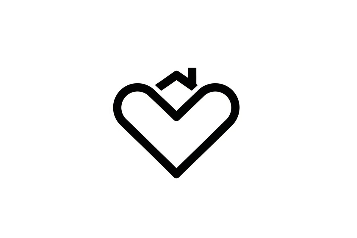 50 Home Love Heart House Icon Set Bu, an Illustration by Gaye Art (Photo 6 of 51)