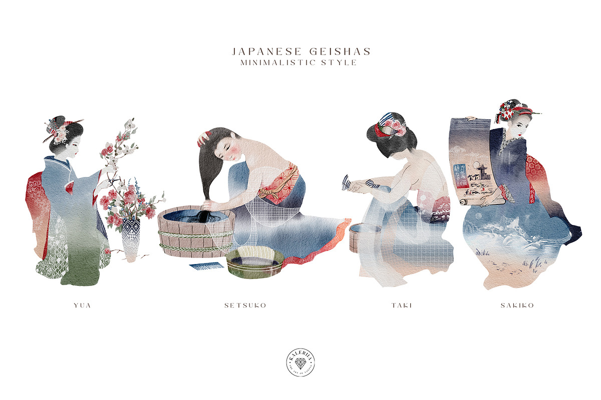 KOUYOU - Japanese Geisha Collection, a Person Illustration by Kaleriia (Photo 4 of 12)