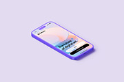 iPhone 17 Pro Clay - 24 Mockups, an iPhone Mockup by Asylab (Thumbnail 29 of 61)