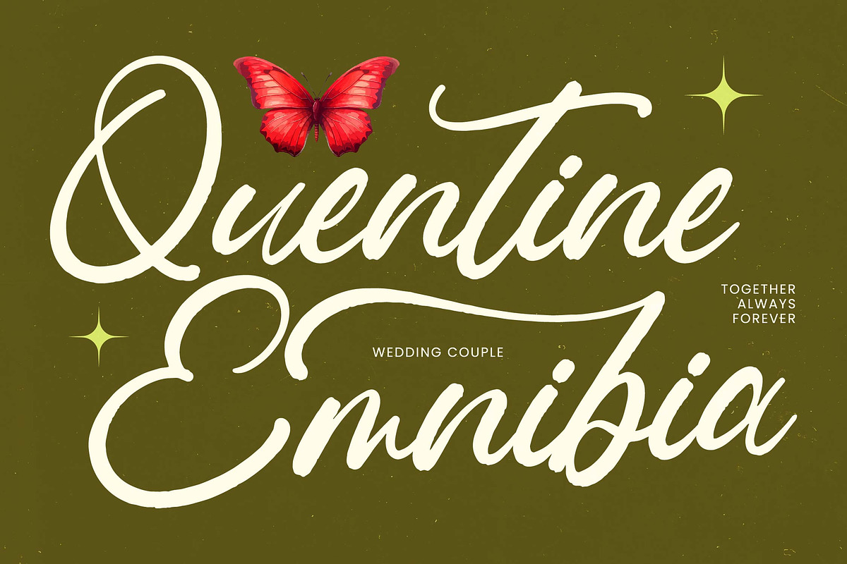 Omanik Chinta Bold Handwritten Font, a Script Font by Letterena Studios Script (Photo 7 of 20)