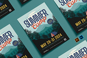 Summer Camp Flyer, a Flyer Template by FathurFateh (Thumbnail 1 of 2)