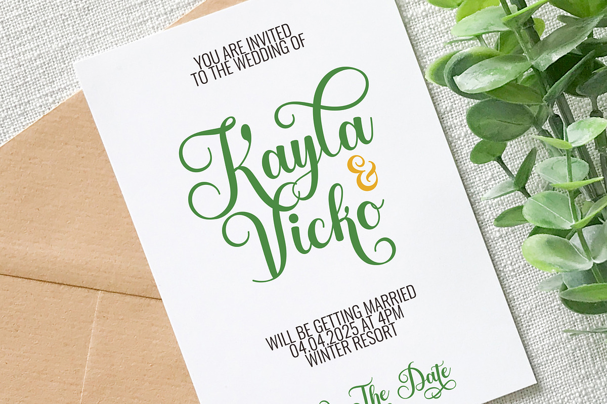Baby Shake - Luxury Calligraphy Font, a Script Font by Airotype (Photo 7 of 13)