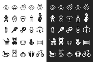 Baby Icons Set