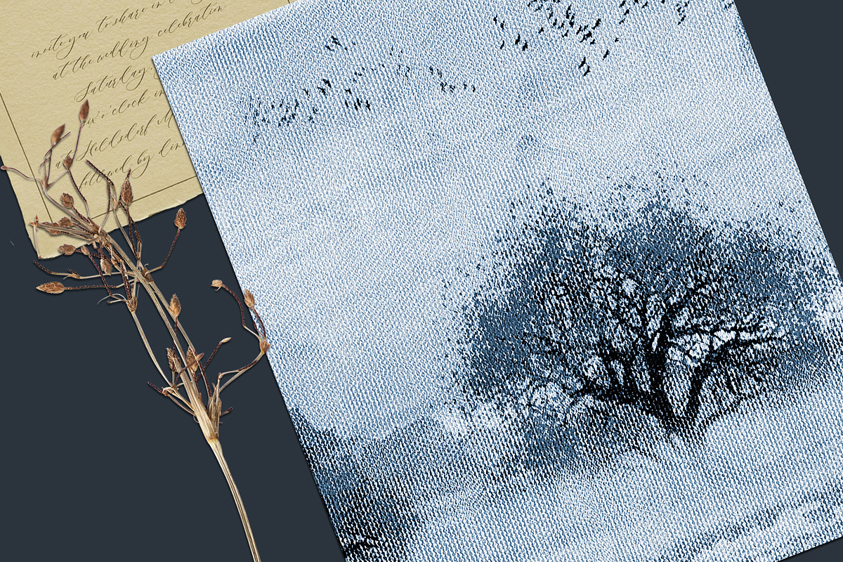 Canvas Texture Landscape, a Texture Graphic by sibel dayı (Photo 6 of 7)