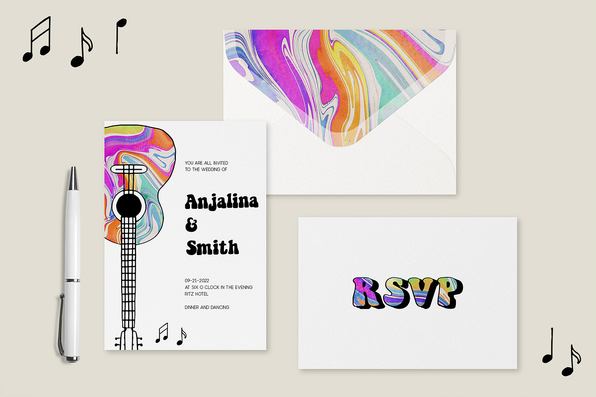 Groovy psychedelic textures kit, a Texture Graphic by AdenaJ (Photo 7 of 16)