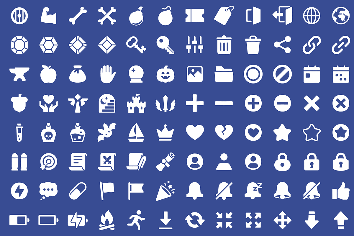 2D Icons - Simple Picto Pack, a Solid Icon by LAYERLAB (Photo 3 of 5)