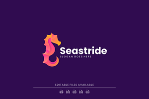 Gradient Modern Seahorse Logo Design, a Branding & Logo Template by Artnivora.Std
