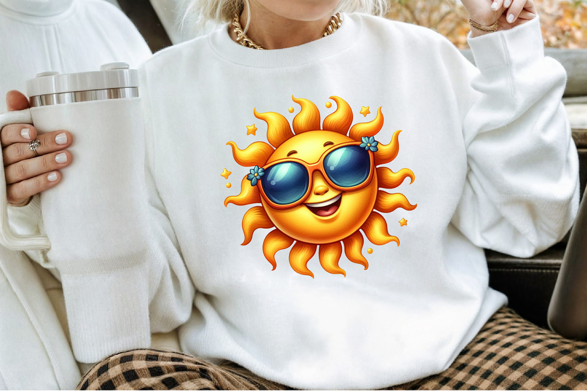 Quirky Summer Beach Day Clipart, an Illustration by Sublimation Artist (Photo 4 of 6)