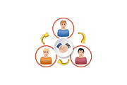 Company Value 3D Icons Set Bundle, an Object Graphic by Aimagenarium@gmail.com (Thumbnail 4 of 21)