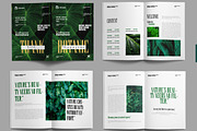 Elegant Botanical Magazine Layout, a Magazine Template by ContestDesign (Thumbnail 2 of 3)
