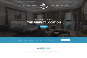 Chondo Resort & Hotel Template