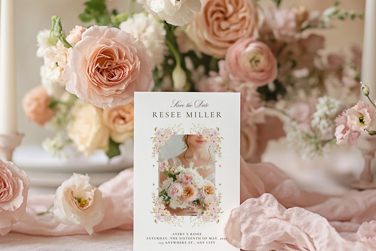 Delicate Pastel Watercolor Flowers, a Decorative Illustration by Altea Design Studio (Photo 11 of 26)