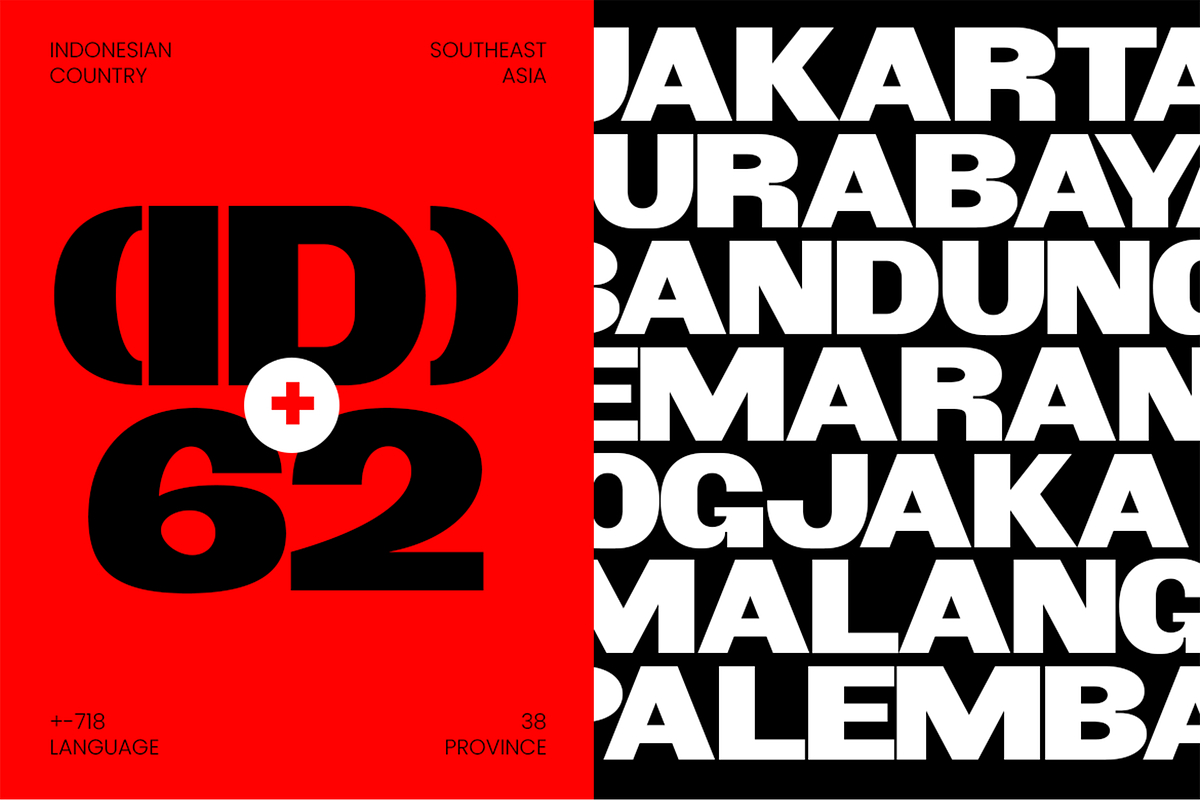 Veroja - Bold Expanded Display Font, a Sans Serif Font by Pekotype (Photo 6 of 15)