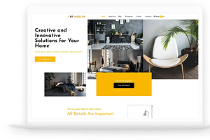 ET Indecor Onepage WordPress Theme