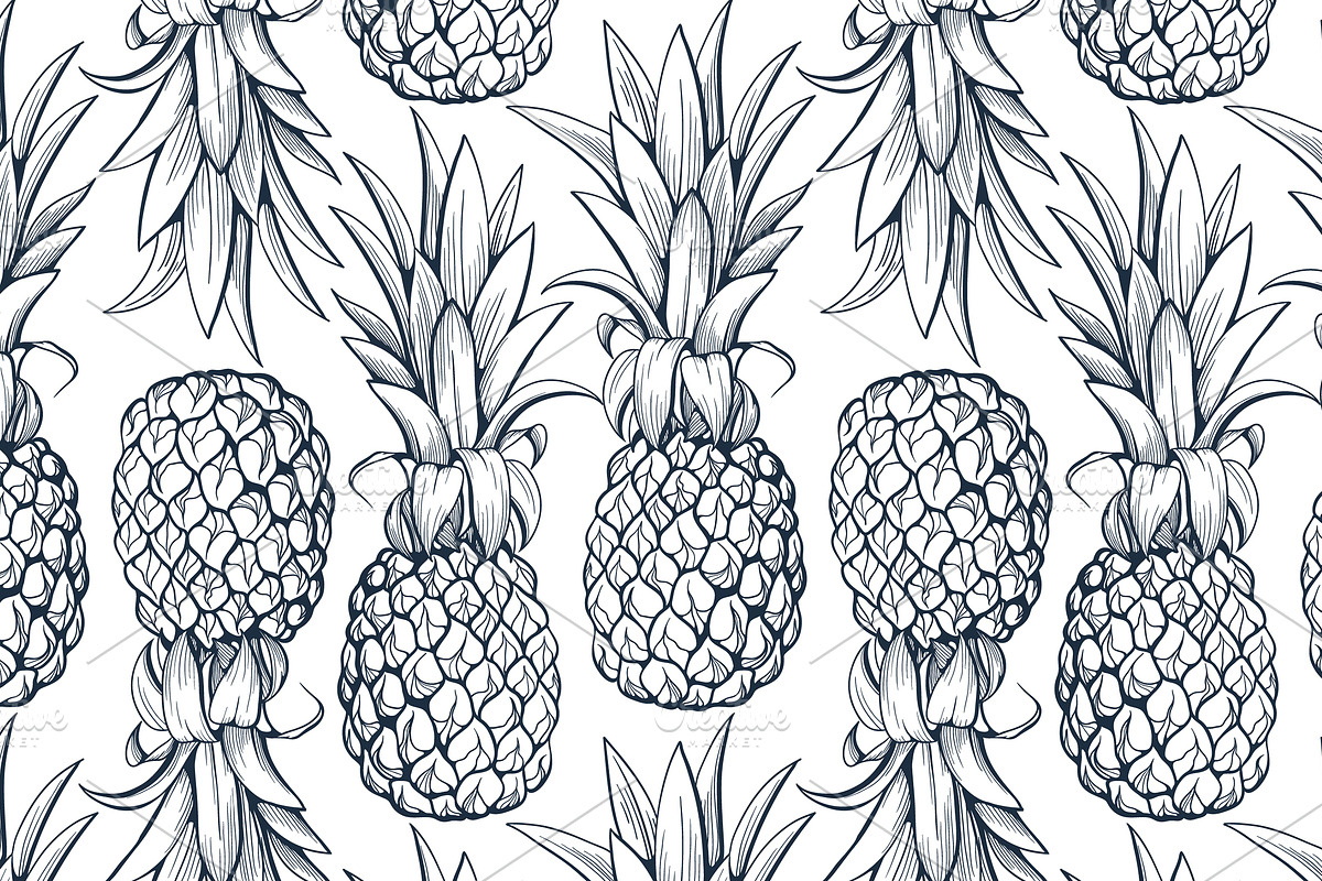 Vector tropical set, a Background Graphic by Purple Platypus (Photo 10 of 10)