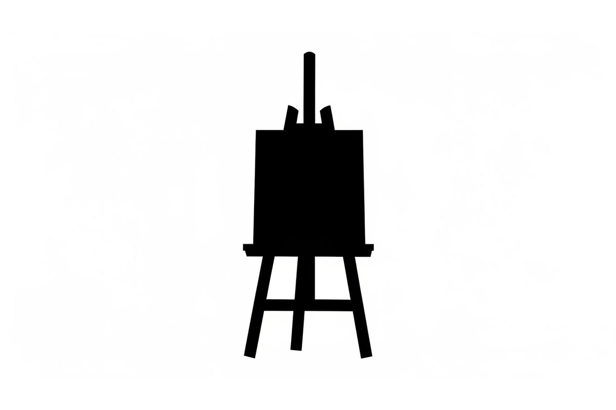 Artist Canvas On Wooden Easel Icon, an Icon by Gfx_Store (Photo 6 of 10)