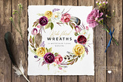 Watercolor Boho Wild Floral Set, a Decorative Illustration by Veris Studio (Thumbnail 6 of 16)