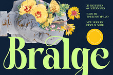 Bralge Modern Display Serif Font