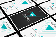 Corporate Business Card CM164, a Business Card Template by annozio (Thumbnail 4 of 4)