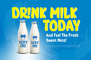 Kastrie - Milk Display Font, a Sans Serif Font by twinstd (Thumbnail 4 of 9)