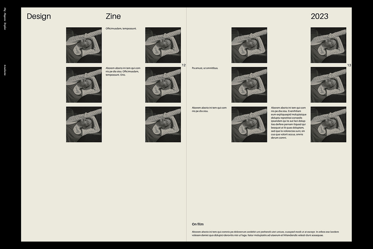 Minimalistic Magazine Template⸻Meg, a Magazine Template by Studio Viita (Photo 3 of 7)