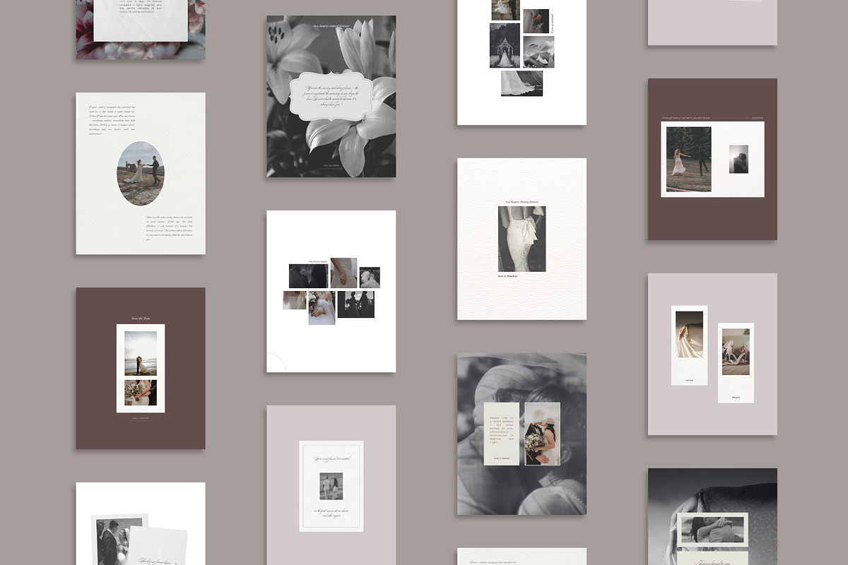 Soft Wedding, Photography Templates, a Social Media Template by IRISEA DESIGNS (Photo 5 of 5)