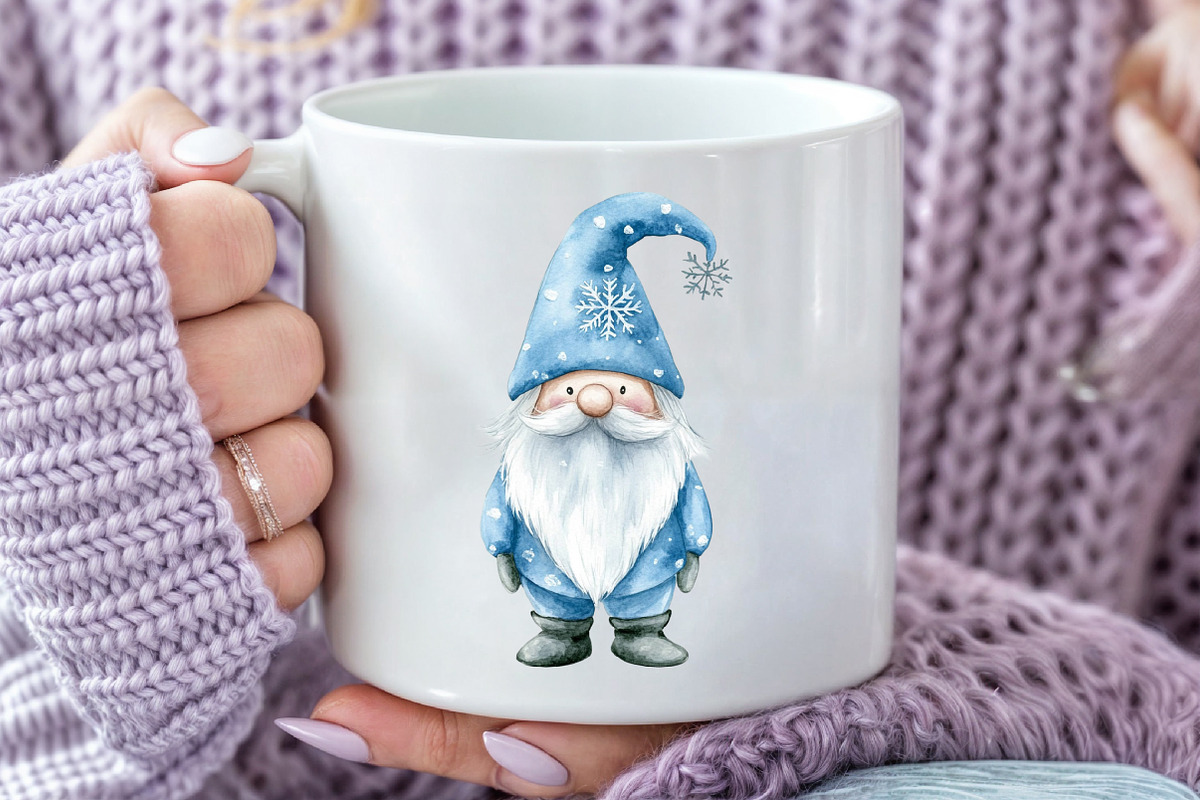 Blue Christmas Clipart, an Illustration by Pixels.Craft (Photo 6 of 7)