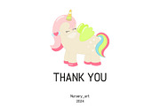 Unicorn Activity pages for kids book, an Education Illustration by Nursery Art (Thumbnail 9 of 9)