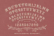 Bistern - Victorian Display Font, a Font by Letterhend Studio (Thumbnail 5 of 9)