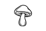 Hand Drawn Mushroom SVG Bundle, an Illustration by jahid234 (Thumbnail 34 of 51)