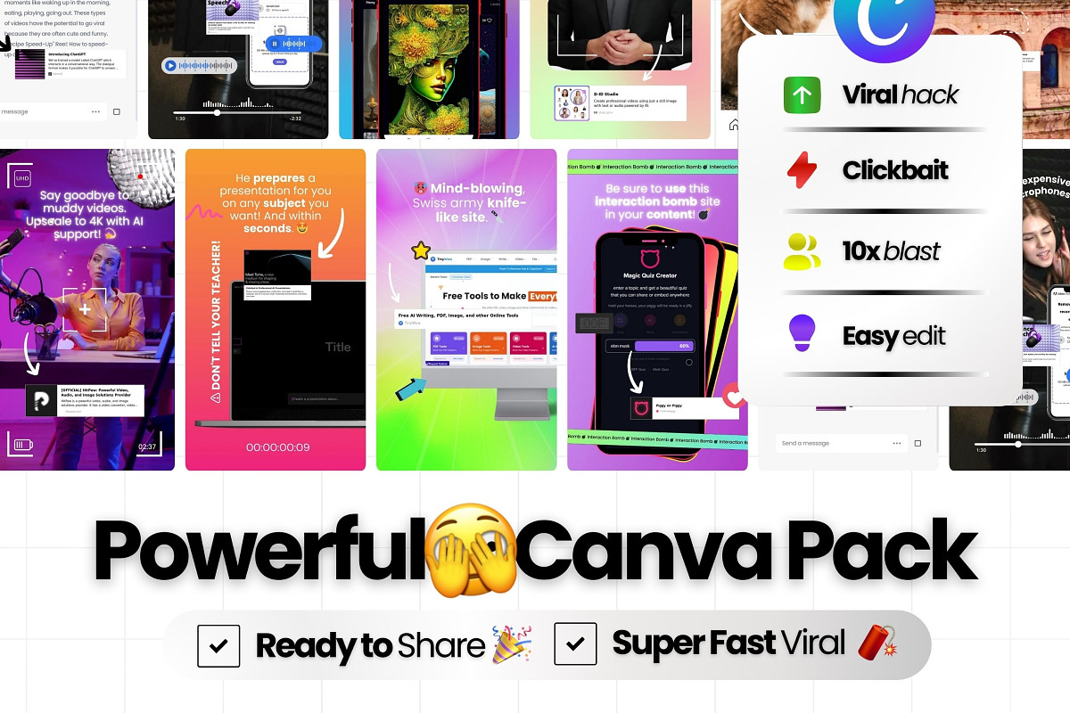 Viral Instagram Reels Templates v4, a Social Media Template by Virall (Photo 3 of 10)