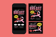 World Breast Cancer Flyer, a Flyer Template by graphicook (Thumbnail 3 of 3)