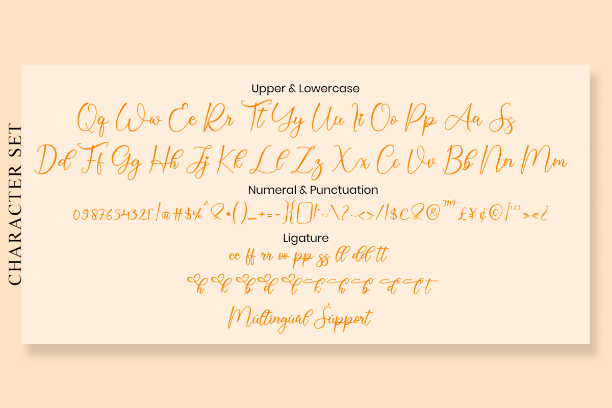 Rimela Script Calligraphy, a Script Font by MC Creative (Photo 6 of 8)
