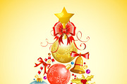 Christmas Cards and Backgrounds, a Decorative Illustration by TAlex (Thumbnail 5 of 6)