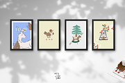 The Winter Gathering: Winter Clipart, a Seasonal Illustration by lilovwishes (Thumbnail 5 of 8)