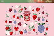 Vector clipart set berry, an Illustration by fashionaddict (Thumbnail 2 of 2)