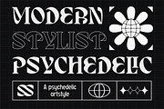 Tarsica - Modern Psychedelic Font, a Serif Font by MaikoHatta (Thumbnail 3 of 9)