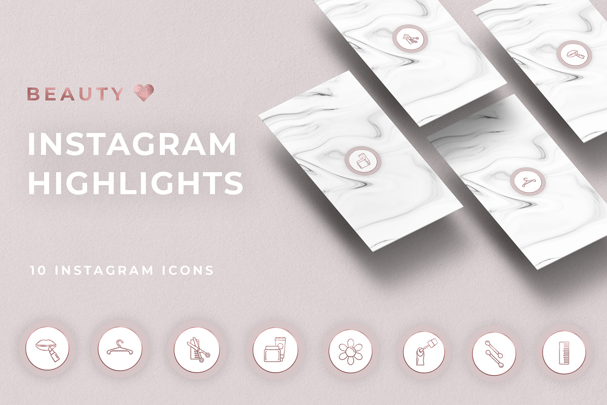 GIRL POWER - instagram highlights, a Social Media Template by Digital Breath templates (Photo 1 of 4)